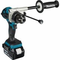 Шуруповерт дрель ак Makita DHP486RTJ уд. LXT BL 18В, 13мм, 125/65Нм (2x5.0Ач, з/у, Makpac)