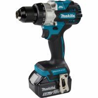 Шуруповерт дрель ак Makita DHP486RTJ уд. LXT BL 18В, 13мм, 125/65Нм (2x5.0Ач, з/у, Makpac)