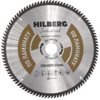 Диск пильный Trio Diamond 255*80Т*30 Hilberg Industrial Ламинат