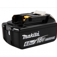 Аккумулятор Makita BL1860B 18 В, 6.0 Ач, Li-Ion, инд. заряда Аккумулятор Makita BL1860B 18 В, 6.0 Ач, Li-Ion, инд. заряда